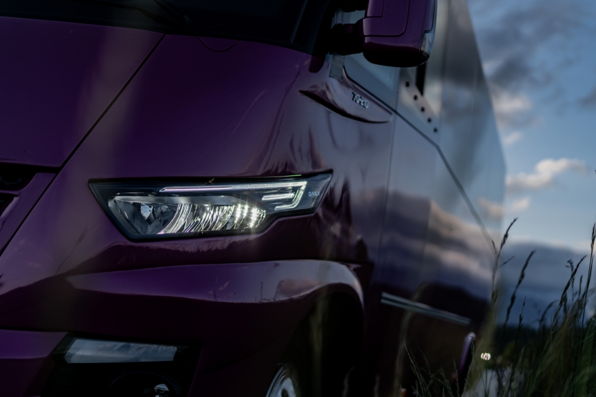 AS Domžale | Vijolični Iveco Rapido - slika 2